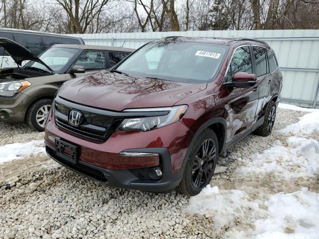 Photo 1 from auction – 2022 HONDA PILOT SE with VIN 5FNYF6H23NB052211