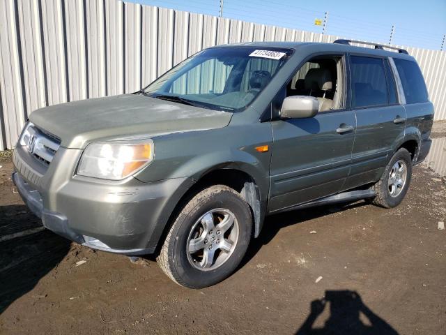 HONDA PILOT EXL 2007 with VIN 5FNYF28597B026718 - Photo from auction