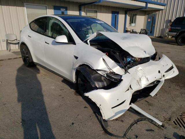 Photo 4 from auction – 2022 TESLA MODEL Y with VIN 7SAYGDEF1NF553495