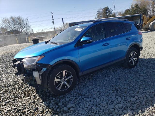TOYOTA RAV4 XLE 2017 with VIN JTMWFREV8HD093856 - Photo from auction
