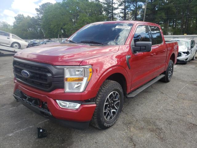 FORD F150 SUPER 2021 with VIN 1FTEW1EP6MFC20181 - Photo from auction