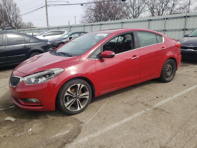 KIA FORTE EX 2014 with VIN KNAFZ4A86E5068774 - Photo from auction