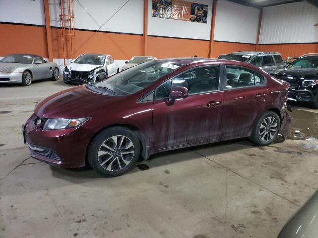 HONDA CIVIC LX 2013 with VIN 2HGFB2F5XDH023680 - Photo from auction