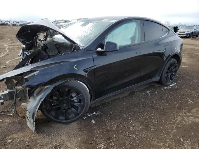 TESLA MODEL Y 2021 with VIN 5YJYGDEE4MF259141 - Photo from auction