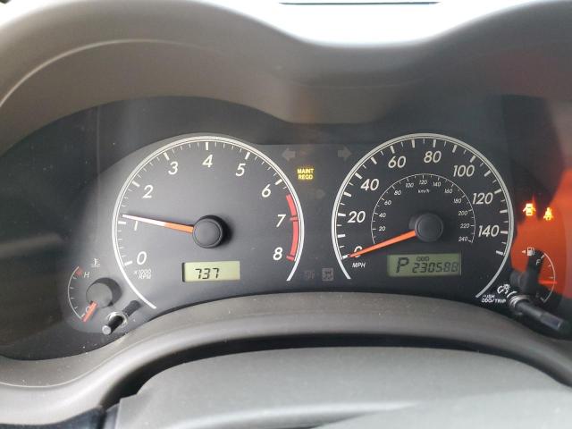 Photo 9 from auction – 2009 TOYOTA COROLLA BA with VIN JTDBL40E299057750