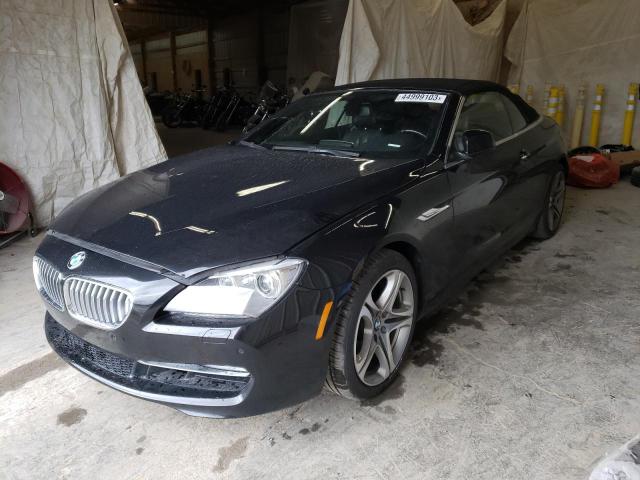 BMW 650 XI 2013 with VIN WBAYP1C54DD216036 - Photo from auction