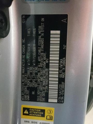 Photo 14 from auction – 2015 LEXUS RX 350 BAS with VIN 2T2BK1BA6FC298417