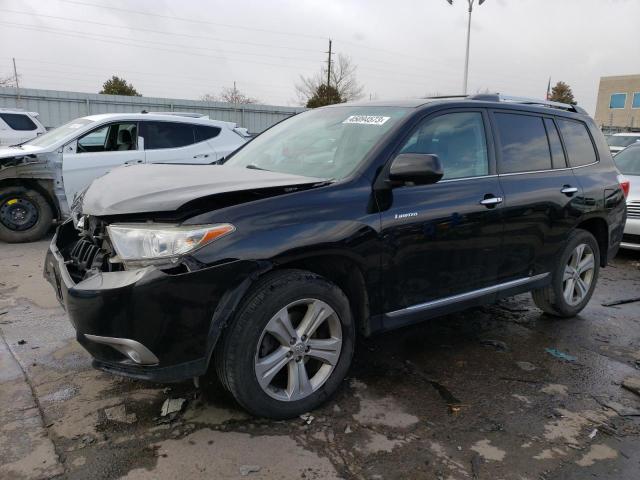 TOYOTA HIGHLANDER 2013 with VIN 5TDDK3EH1DS234288 - Photo from auction