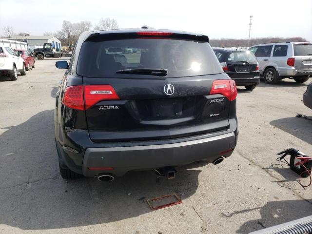 Photo 6 from auction – 2009 ACURA MDX TECHNO with VIN 2HNYD28679H520842