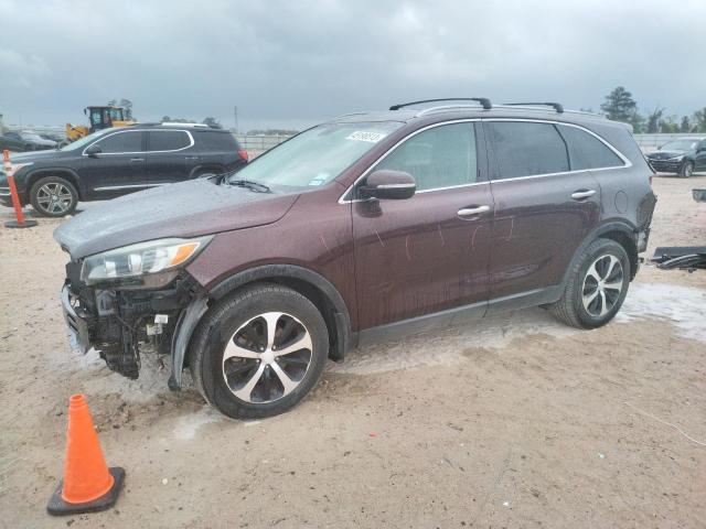KIA SORENTO EX 2016 with VIN 5XYPH4A13GG015344 - Photo from auction