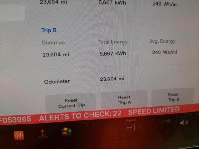 Photo 9 from auction – 2021 TESLA MODEL 3 with VIN 5YJ3E1EB0MF053965