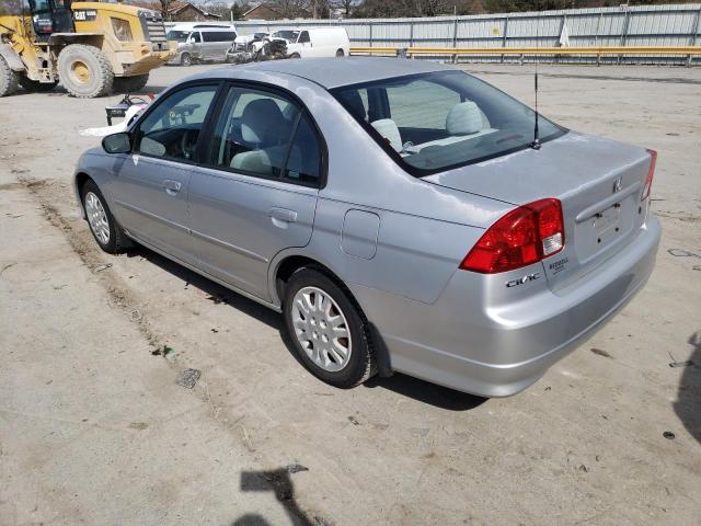 Photo 2 from auction – 2005 HONDA CIVIC LX with VIN 2HGES16585H531797