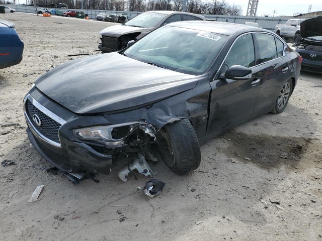 INFINITI Q50 BASE 2014 with VIN JN1BV7AR3EM699286 - Photo from auction