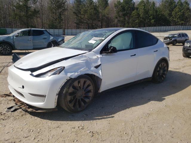 TESLA MODEL Y 2022 مع رقم تعريف المركبة 7SAYGDEF0NF327058 - صورة من المزاد