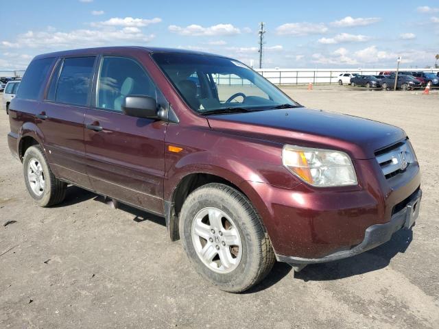 Photo 4 from auction – 2007 HONDA PILOT LX with VIN 5FNYF281X7B020861