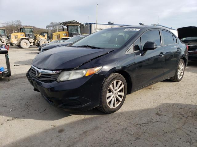 Photo 1 from auction – 2012 HONDA CIVIC EXL with VIN 2HGFB2F94CH597371