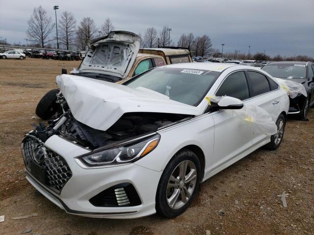 HYUNDAI SONATA LIM 2019 with VIN 5NPE34AF5KH766769 - Photo from auction