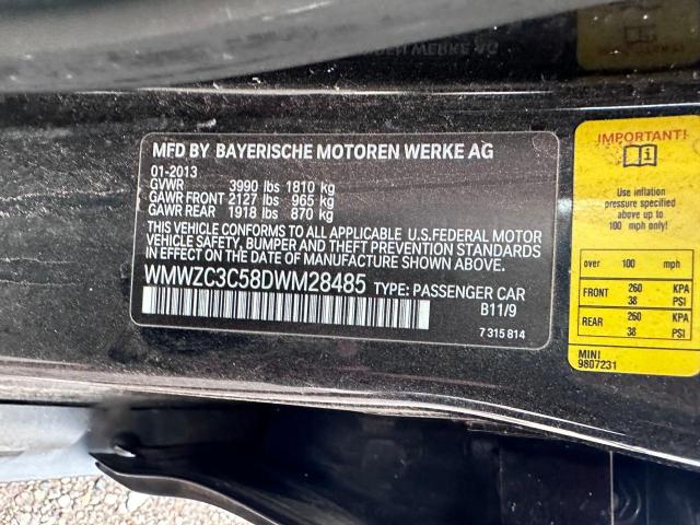 Photo 10 from auction – 2013 MINI COOPER S C with VIN WMWZC3C58DWM28485