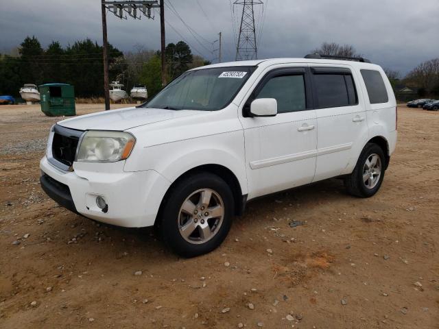 HONDA PILOT EX 2009 with VIN 5FNYF38479B015491 - Photo from auction