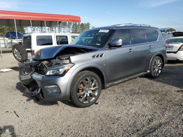 INFINITI QX80 BASE 2017 with VIN JN8AZ2NF3H9646311 - Photo from auction