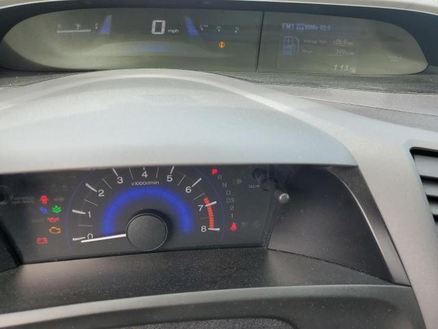 Photo 9 from auction – 2012 HONDA CIVIC LX with VIN 19XFB2F55CE074626