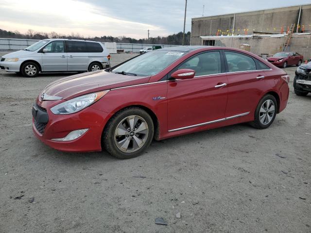 HYUNDAI SONATA HYB 2011 with VIN KMHEC4A48BA015750 - Photo from auction