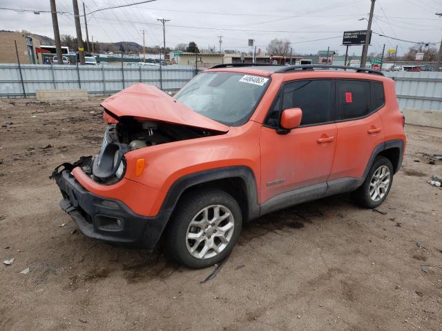 JEEP RENEGADE L 2016 with VIN ZACCJBBT2GPC66119 - Photo from auction