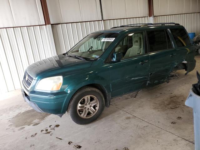 HONDA PILOT EX 2003 with VIN 2HKYF18453H508583 - Photo from auction
