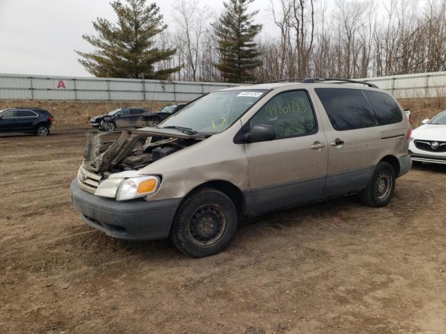 TOYOTA SIENNA CE 2003 with VIN 4T3ZF19C03U549965 - Photo from auction