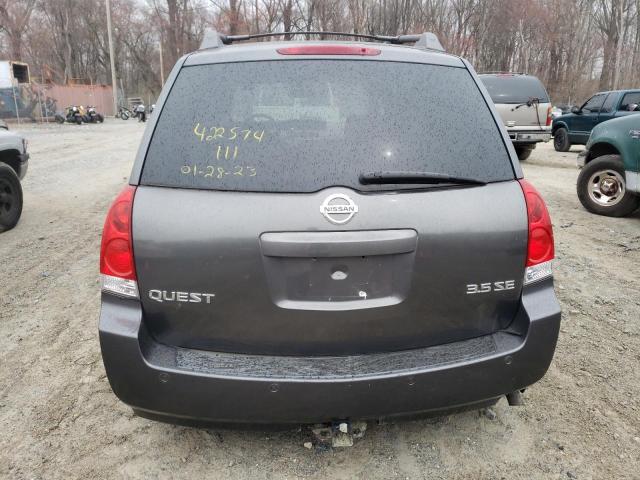 Photo 6 from auction – 2004 NISSAN QUEST S with VIN 5N1BV28U84N348601