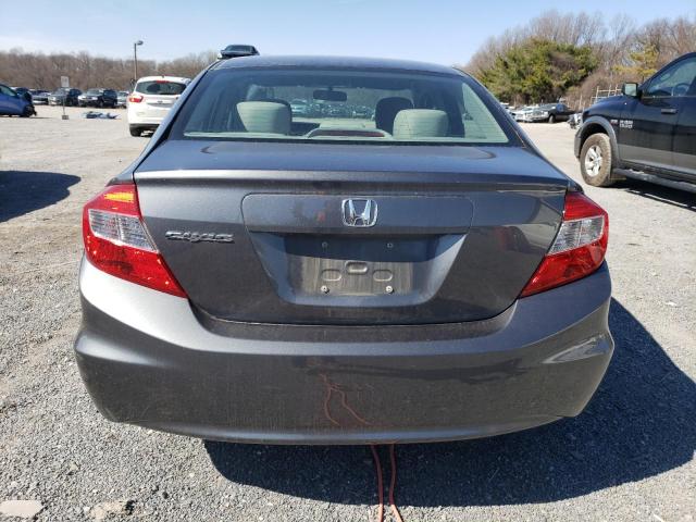 Photo 6 from auction – 2012 HONDA CIVIC LX with VIN 2HGFB2F51CH308248