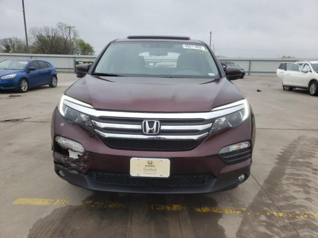 Photo 5 from auction – 2017 HONDA PILOT EXLN with VIN 5FNYF5H71HB027558