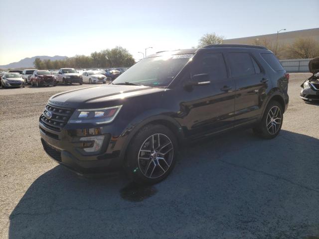 FORD EXPLORER S 2017 with VIN 1FM5K8GTXHGA33150 - Photo from auction