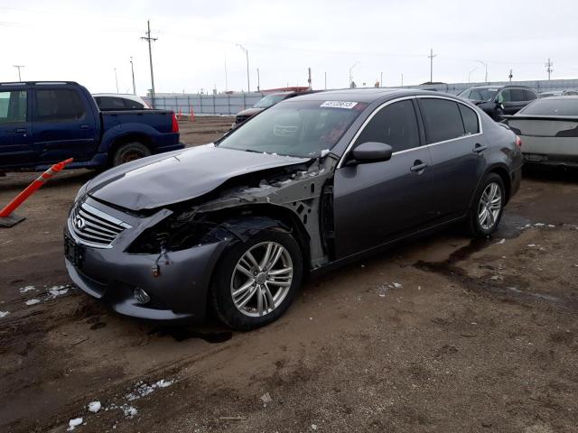 INFINITI G37 2011 with VIN JN1CV6AR8BM402586 - Photo from auction
