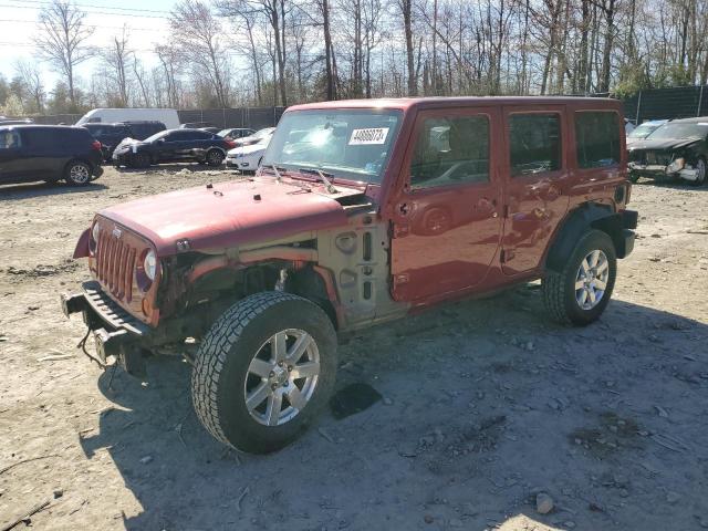 JEEP WRANGLER U 2012 with VIN 1C4BJWEG8CL110781 - Photo from auction