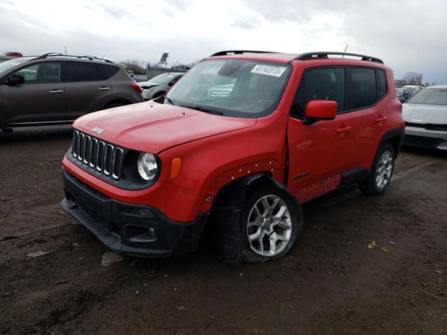 JEEP RENEGADE L 2017 with VIN ZACCJBBB4HPF08644 - Photo from auction
