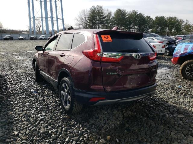Photo 2 from auction – 2019 HONDA CR-V EX with VIN 5J6RW2H57KL014748