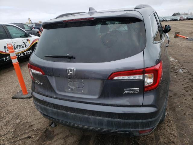Photo 6 from auction – 2022 HONDA PILOT SE with VIN 5FNYF6H20NB046057