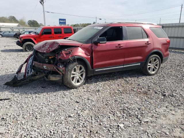 FORD EXPLORER X 2017 with VIN 1FM5K7D87HGB43874 - Photo from auction