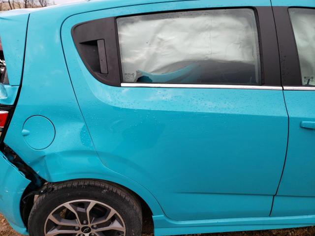 Photo 10 from auction – 2020 CHEVROLET SONIC LT with VIN 1G1JD6SB9L4121741