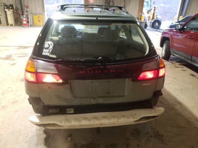 Photo 6 from auction – 2003 SUBARU LEGACY OUT with VIN 4S3BH675437646448