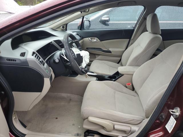 Photo 7 from auction – 2012 HONDA CIVIC EX with VIN 19XFB2F87CE390670