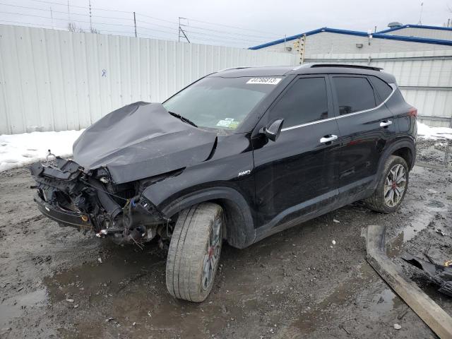 KIA SELTOS SX 2021 with VIN KNDETCA23M7162958 - Photo from auction