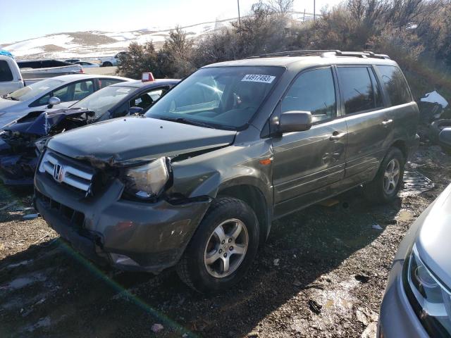 HONDA PILOT EX 2006 with VIN 5FNYF18596B027828 - Photo from auction