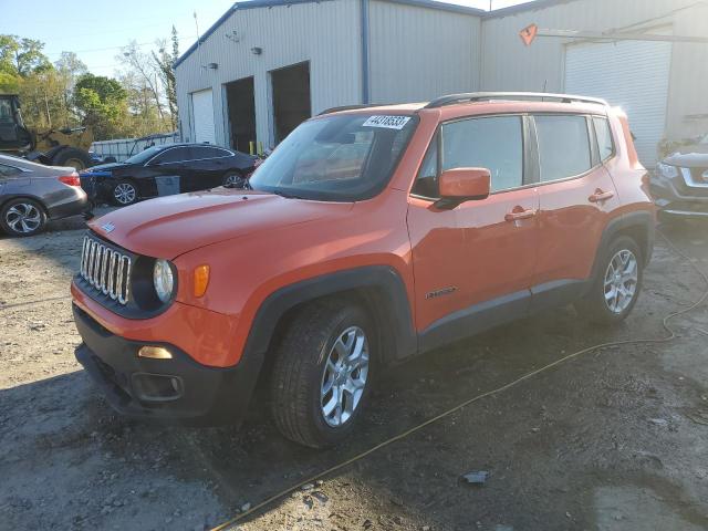 JEEP RENEGADE L 2018 with VIN ZACCJABB9JPJ16983 - Photo from auction