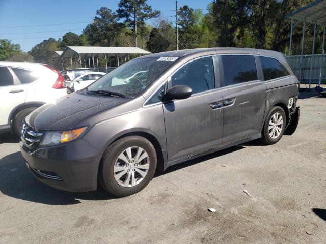 HONDA ODYSSEY EX 2014 with VIN 5FNRL5H65EB084572 - Photo from auction