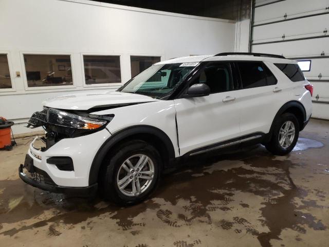 FORD EXPLORER 2022 with VIN 1FMSK8DH1NGB99300 - Photo from auction