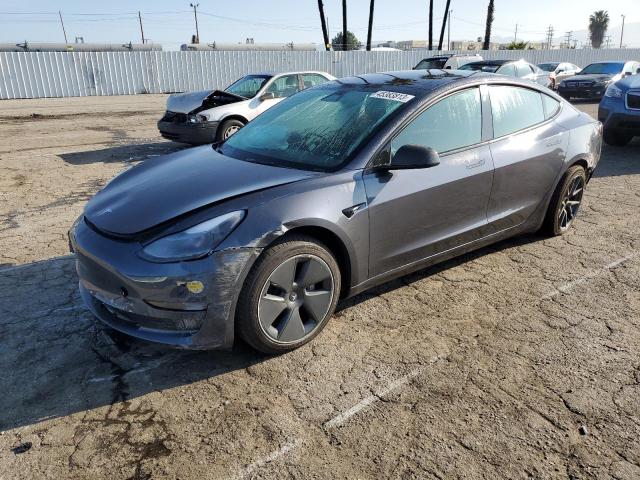 TESLA MODEL 3 2022 with VIN 5YJ3E1EBXNF115339 - Photo from auction