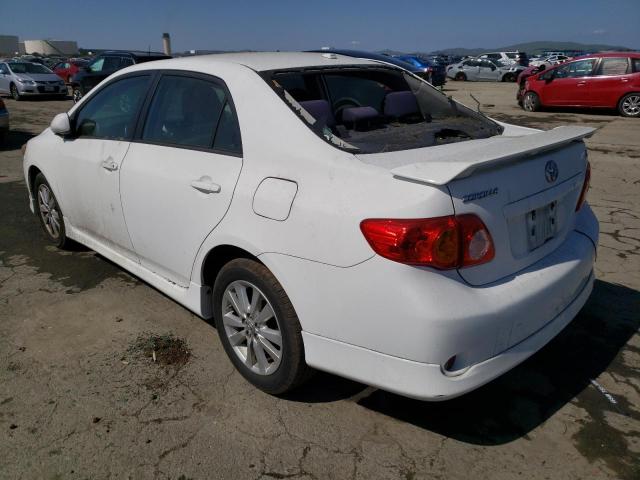 Photo 2 from auction – 2010 TOYOTA COROLLA BA with VIN 2T1BU4EE8AC407290