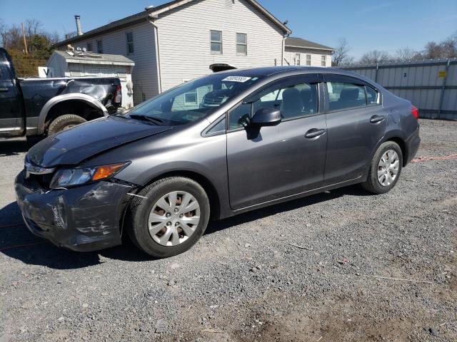 HONDA CIVIC LX 2012 with VIN 2HGFB2F51CH308248 - Photo from auction